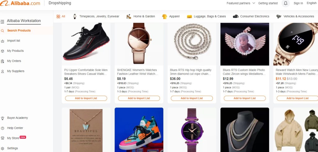 Alibaba BigCommerce dropshipping app & supplier