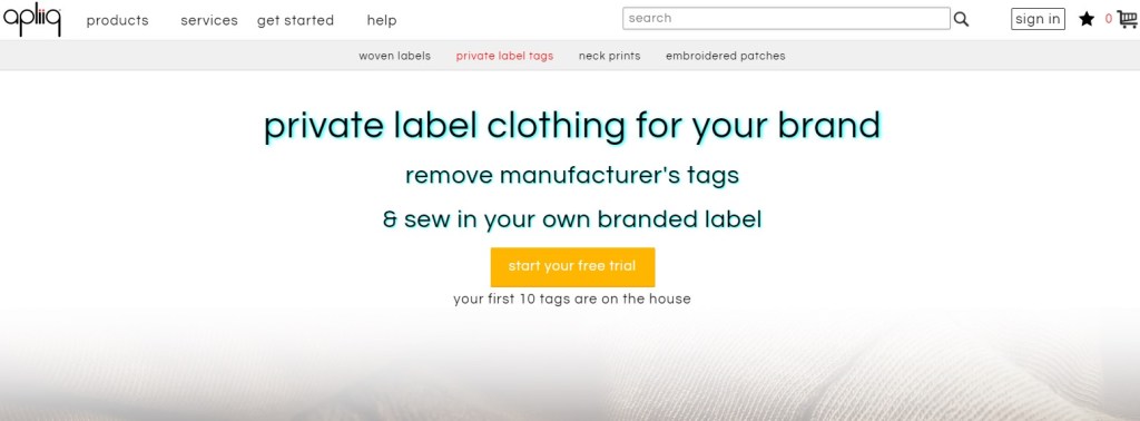 Apliiq custom & private-label fashion clothing dropshipping supplier