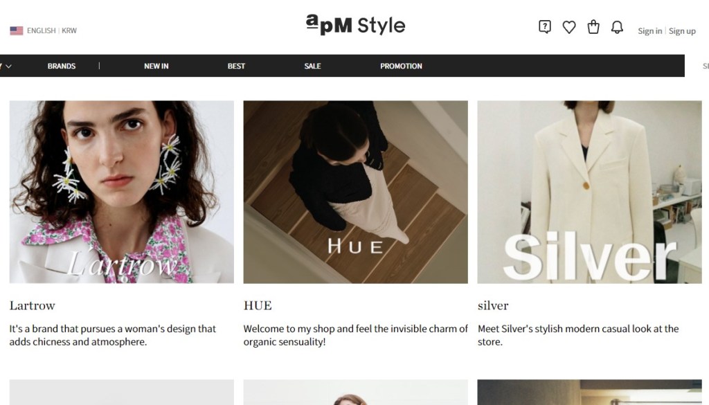 APM Must Korean fashion clothing wholesale supplier