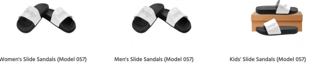 ArtsAdd custom slides & sandals print-on-demand supplier