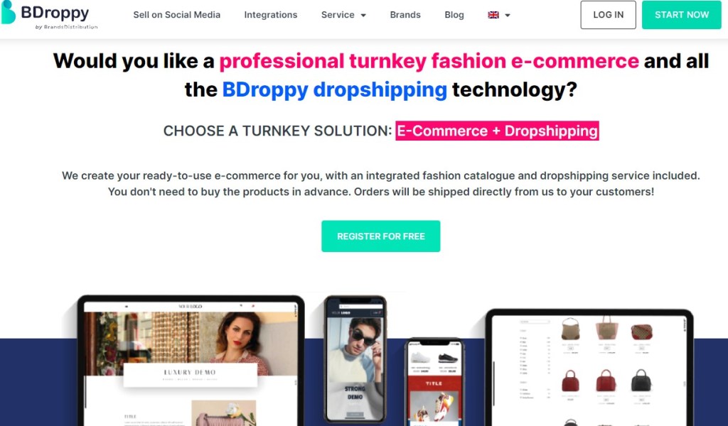 BDroppy prebuilt Shopify dropshipping stores for sale