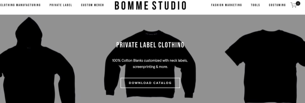 Bomme Studio ethical & sustainable clothing manufacturer in the USA