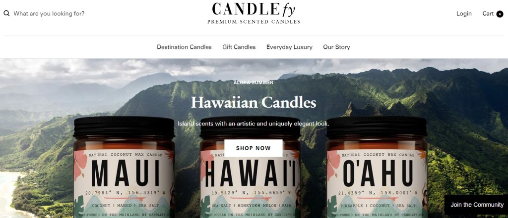 Candlefy USA print-on-demand company
