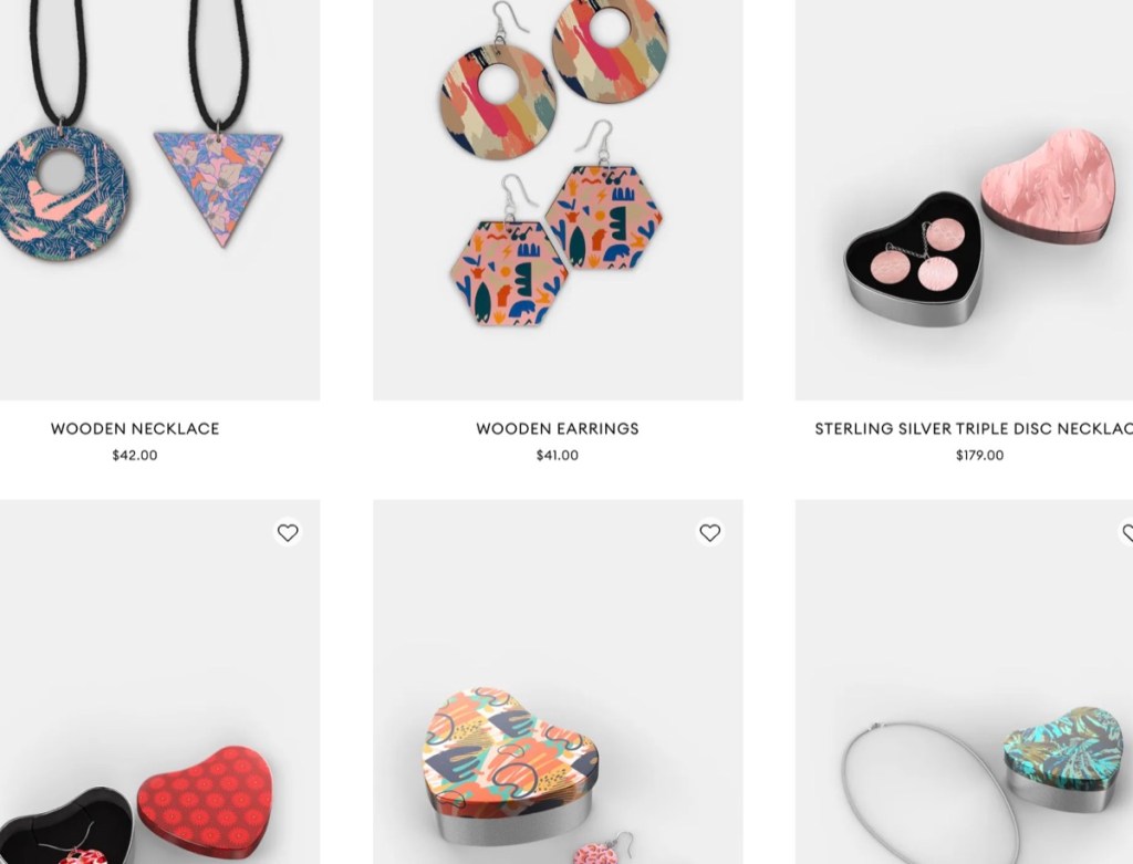 Contrado jewelry print-on-demand supplier for Shopify