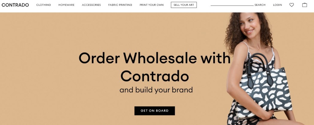 Contrado wholesale print-on-demand company