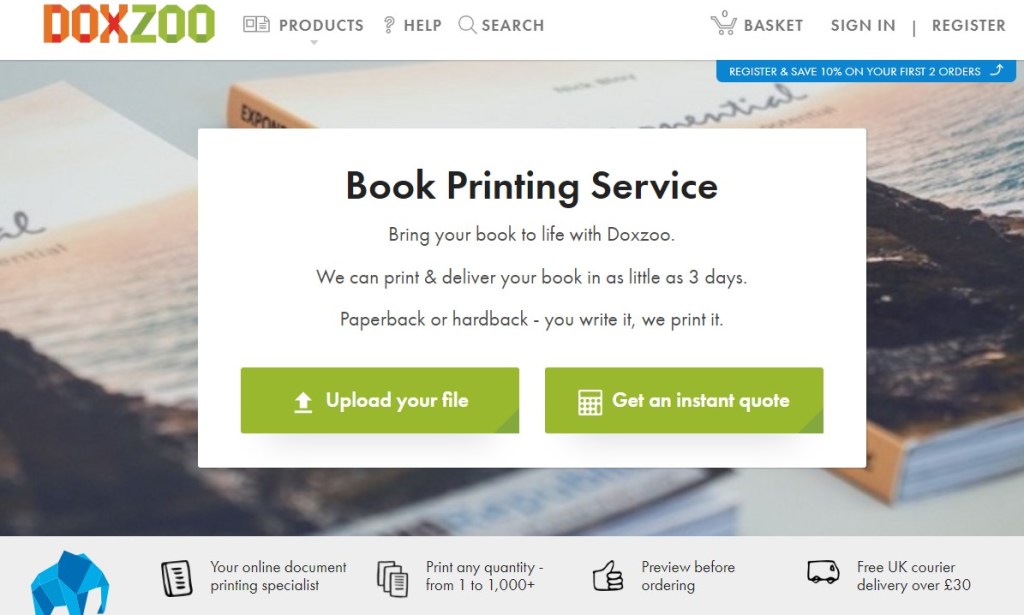 Doxzoo book print-on-demand publishing company