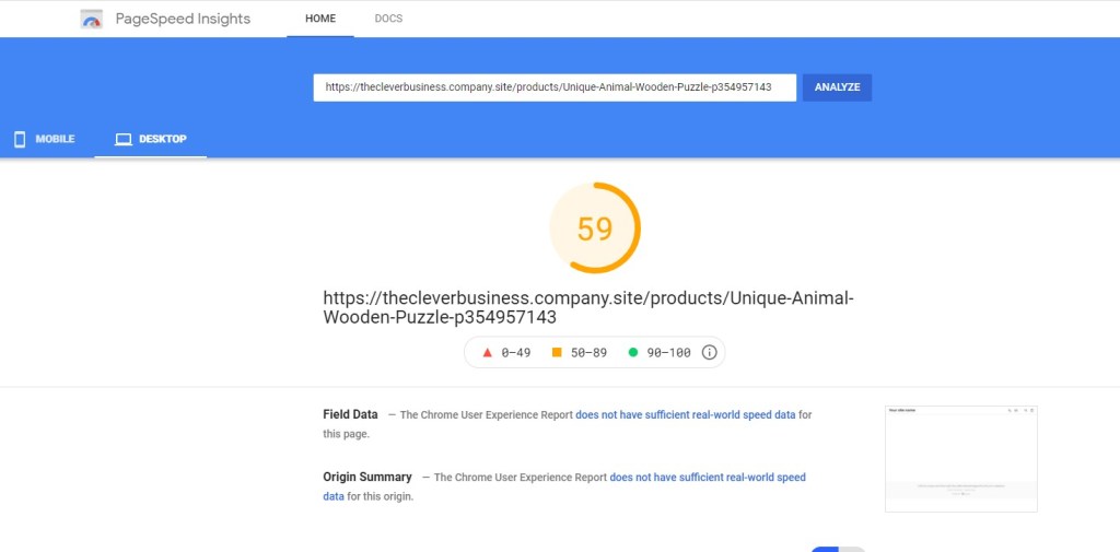 Ecwid product page performance