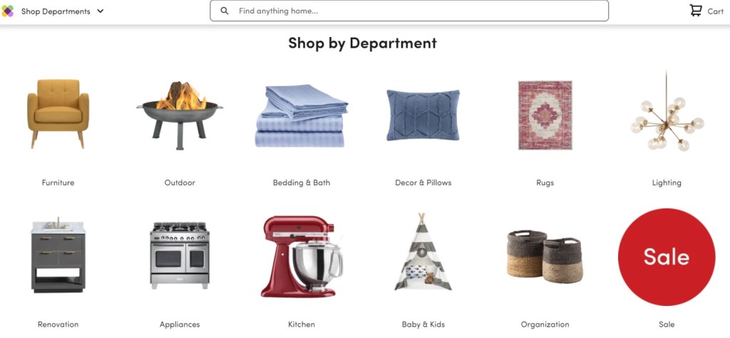 Furniture dropshipping store selling other home & living products