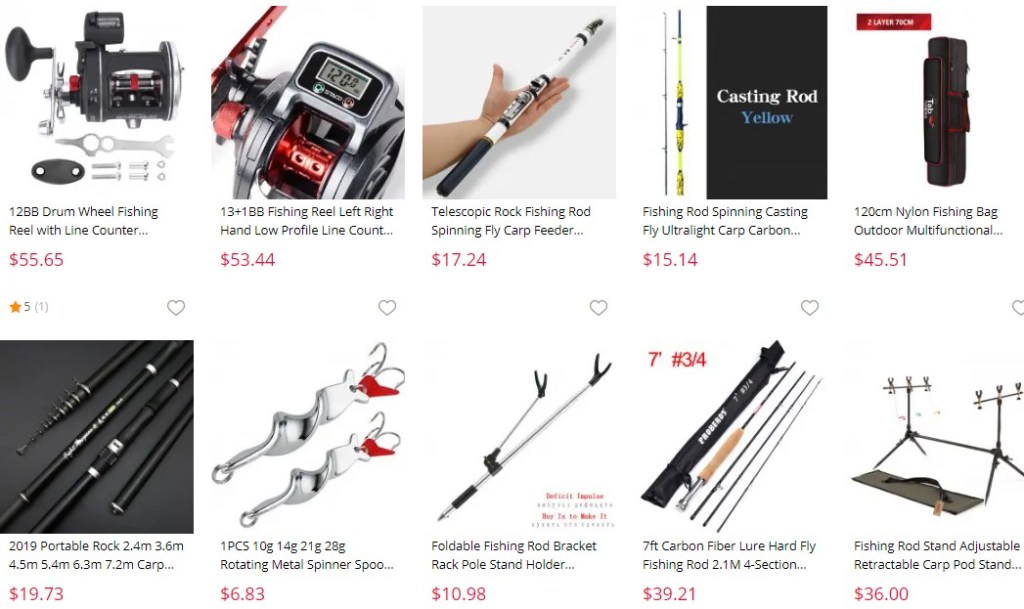 GearBest fishing gear & tackle dropshipping supplier