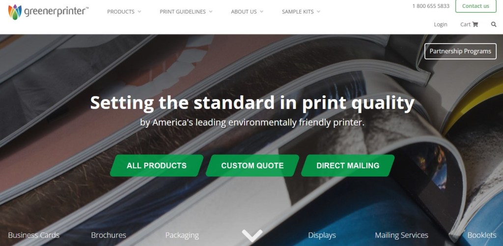 GreenerPrinter eco-friendly & green sustainable printing company