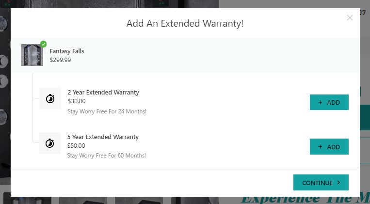 High-ticket dropshipping product warranty example