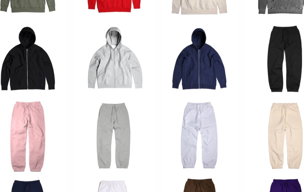 House Of Blanks wholesale blank sweatsuit & jogger set supplier