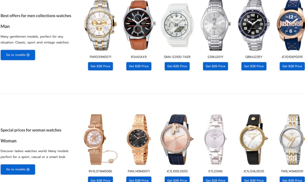 Italjapan best fashion & luxury watch wholesale supplier
