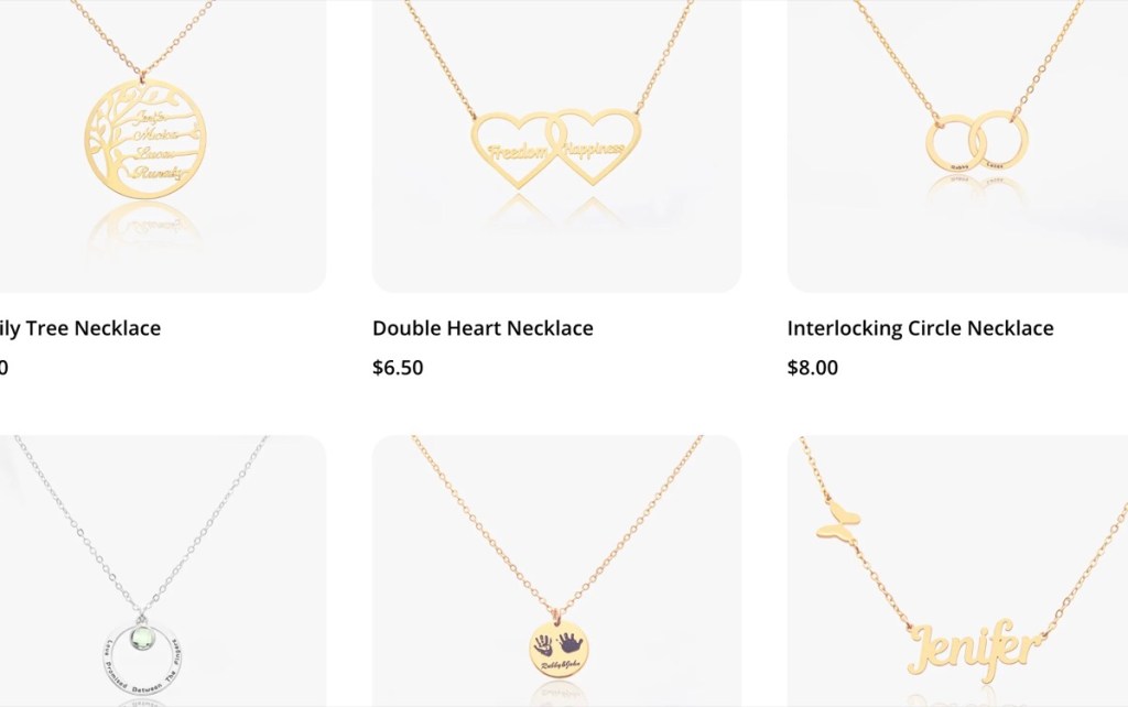 JetPrint jewelry print-on-demand supplier for Shopify