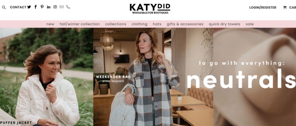 Katydid women's boutique fashion clothing wholesale supplier
