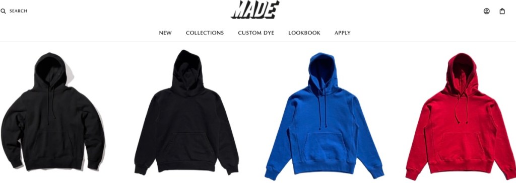Made Blanks wholesale oversized hoodies & sweatshirts supplier