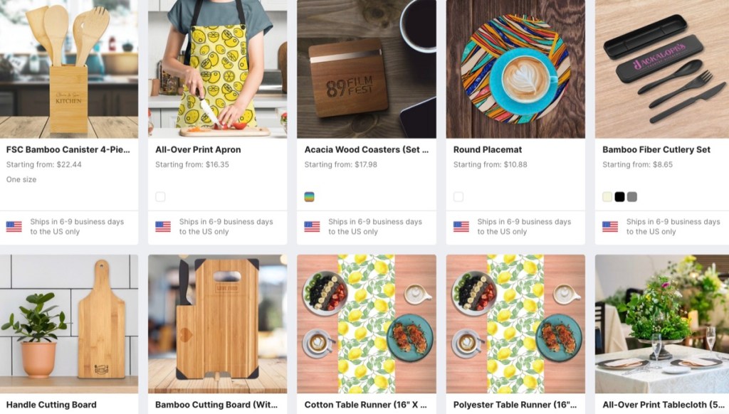Modalyst kitchen & dining product print-on-demand company