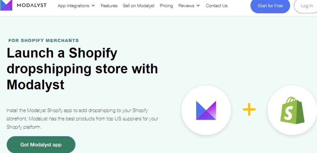 Modalyst Shopify dropshipping supplier