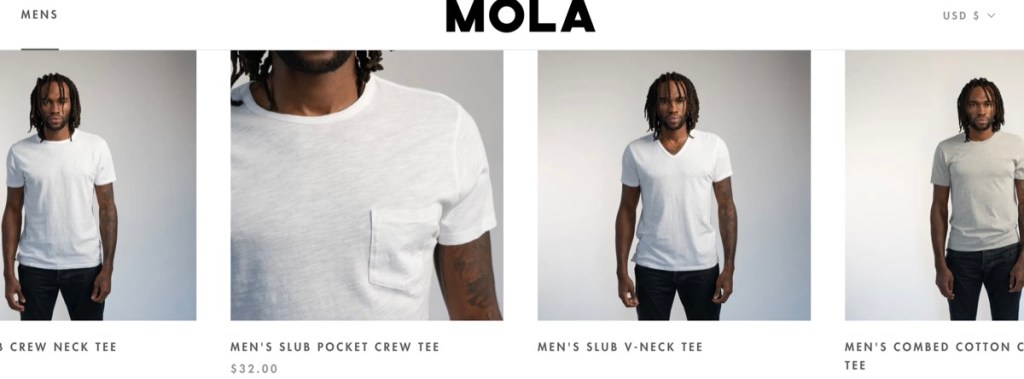 Mola custom men's clothing manufacturer in the USA