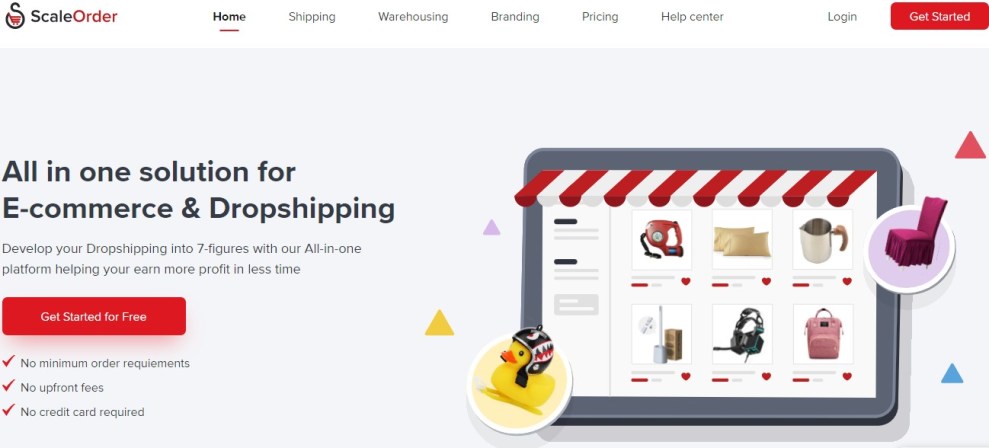 ScaleOrder Ecwid dropshipping app & supplier