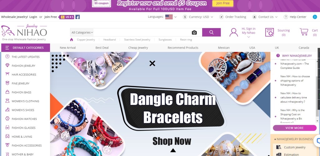NihaoJewelry - one of the cheapest Chinese wholesalers