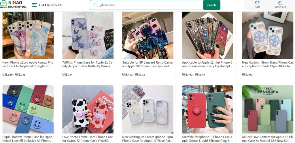 Nihao Dropshipping phone cases & accessories dropshipping supplier