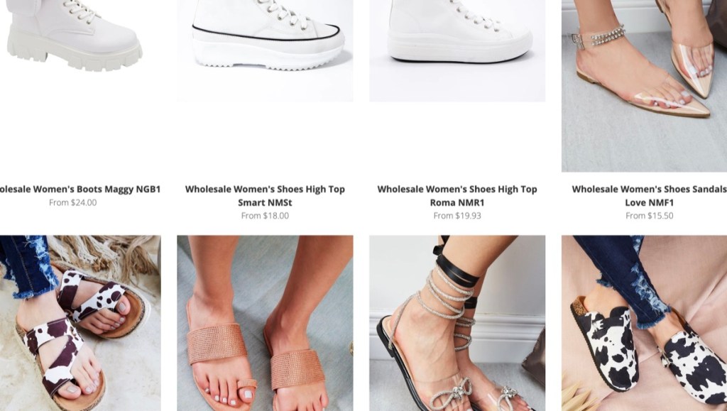 NY Wholesale shoe suppliers in the USA