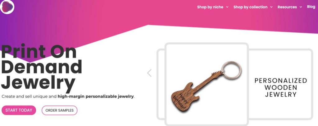 OwnPrint jewelry print-on-demand supplier for Shopify