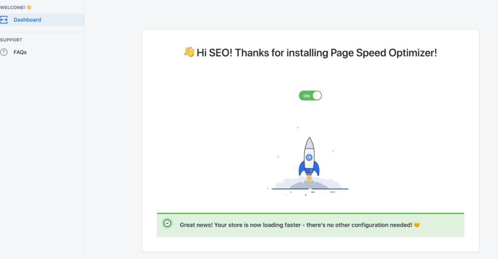 Page Speed Optimizer Shopify app