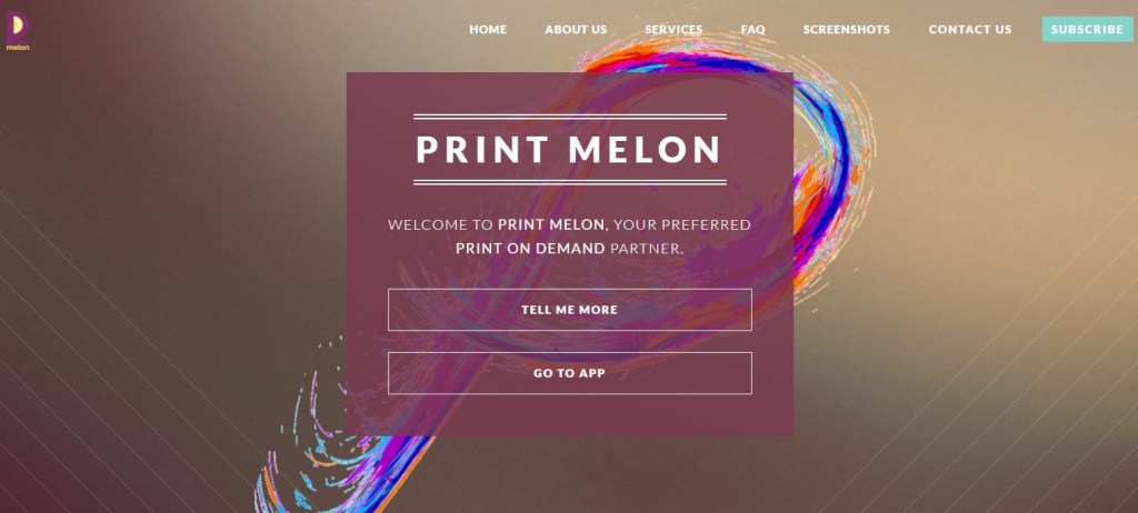 PrintMelon USA t-shirt print-on-demand dropshipping company