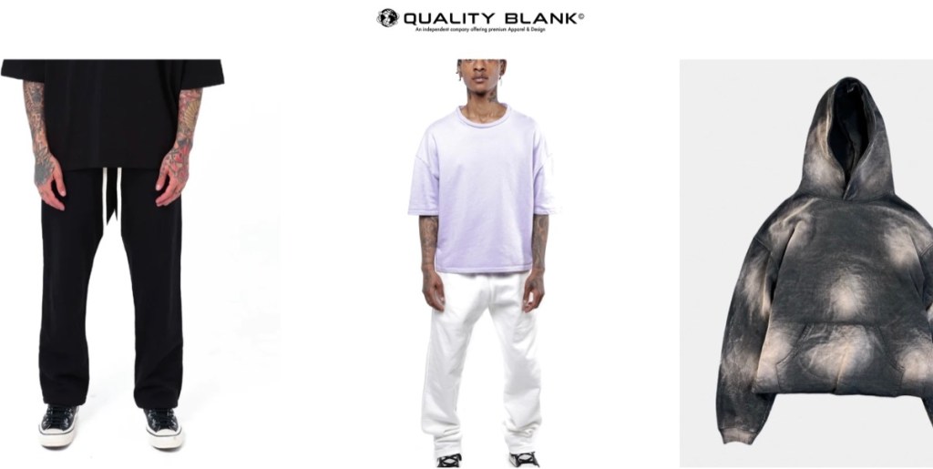 Quality Blank custom pants manufacturers in the USA