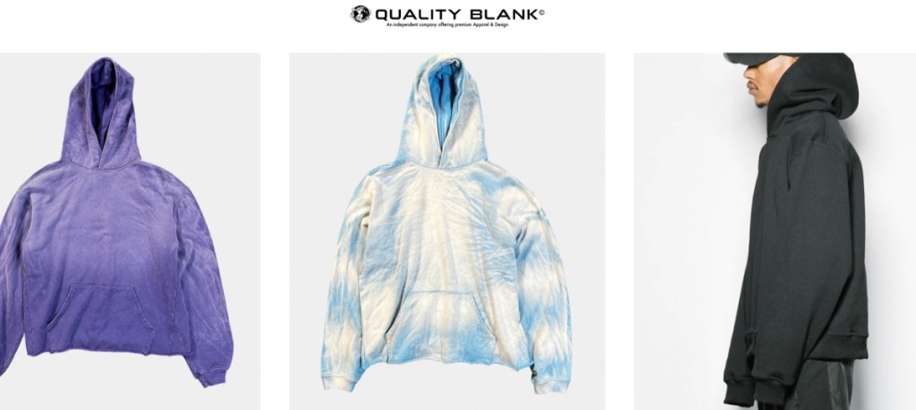 Quality Blank custom sweatshirt & hoodie manufacturer in the USA
