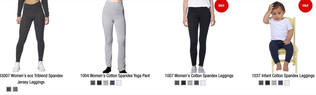 Royal Apparel custom yoga pants & leggings manufacturer in the USA