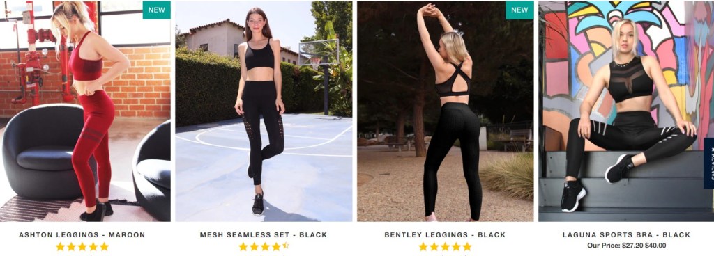 Savoy Active yoga pants & fitness leggings dropshipping supplier