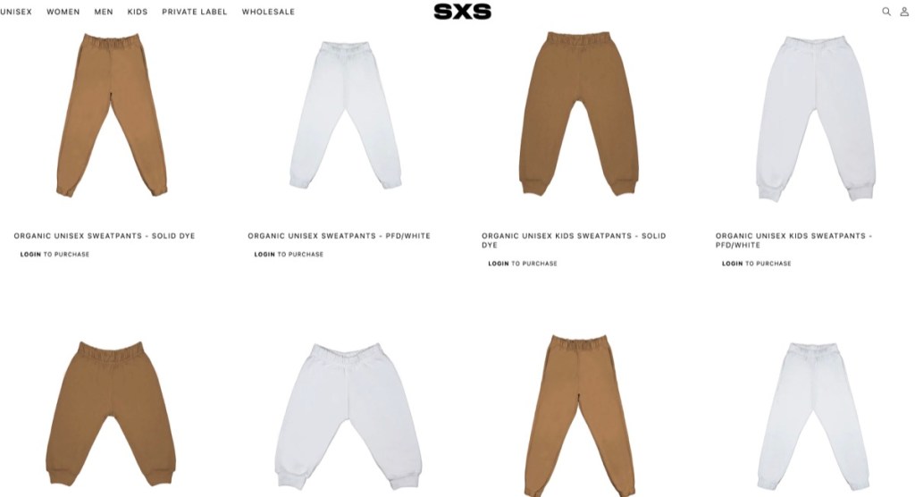 Scott x Scott custom pants manufacturers in the USA