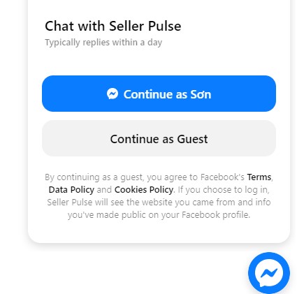 Seller Pulse Chat Support