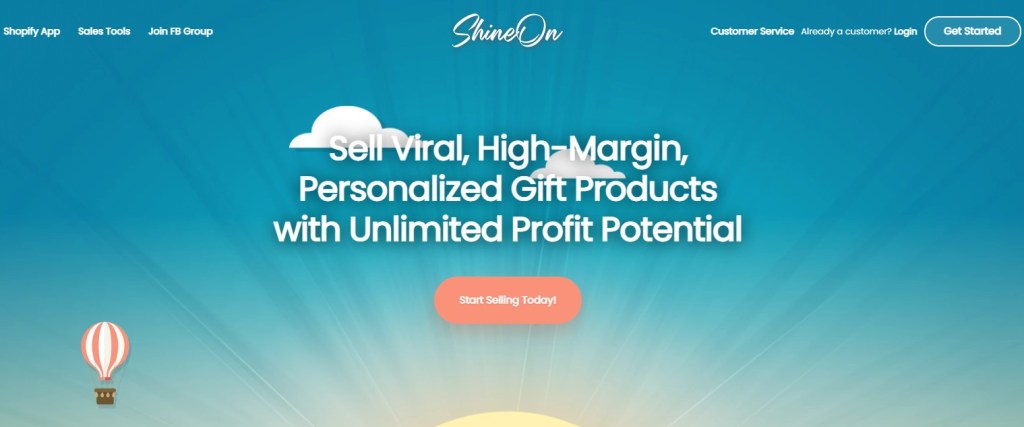 ShineOn US dropshipping supplier for Shopify