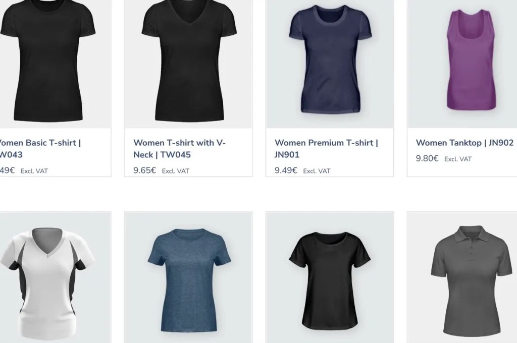 Shirtee custom t-shirt print-on-demand supplier for Etsy