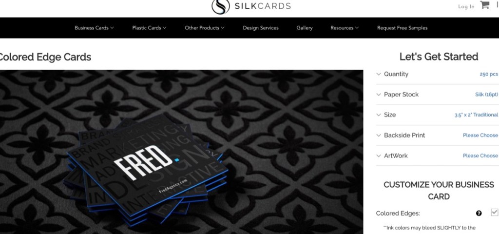 Silkcards cheap online custom business card printing service & company