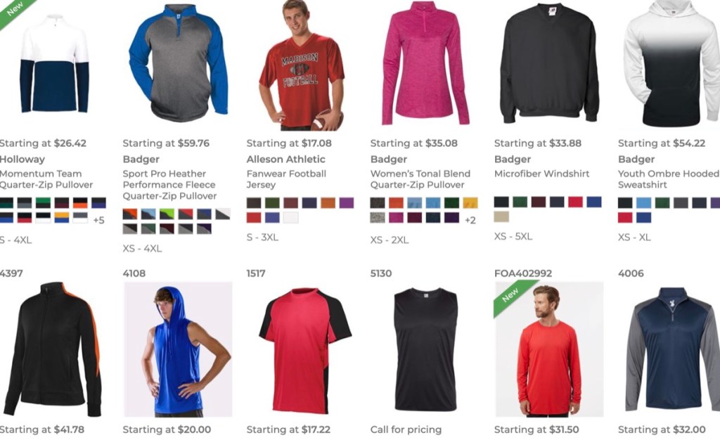 S&S Activewear wholesale blank athletic clothing & fitness apparel distributor