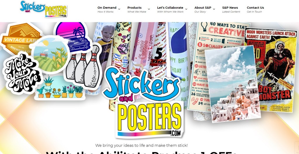 StickersAndPosters sticker & decal print-on-demand company
