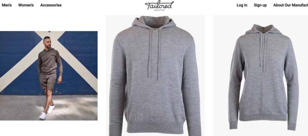 Tailored Industry custom sweatshirt & hoodie manufacturer in the USA