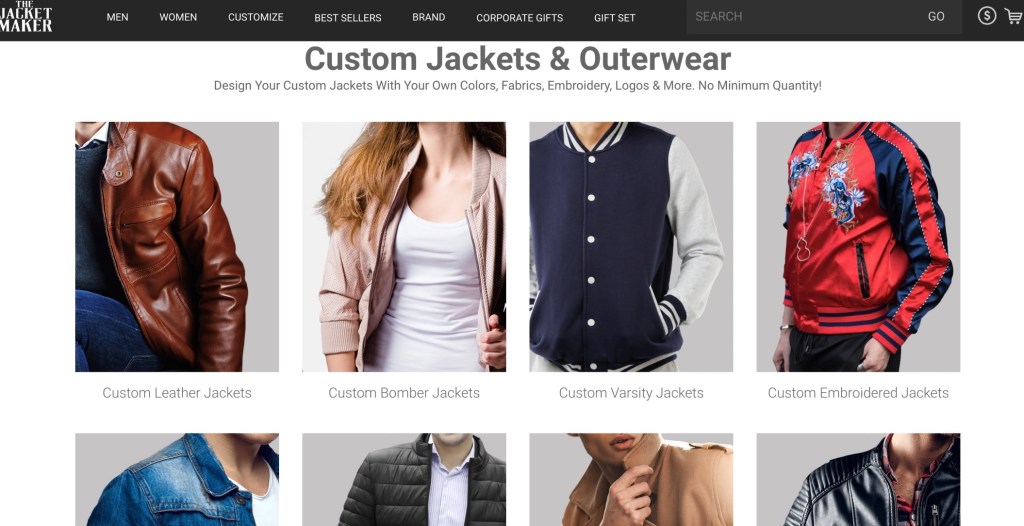 TheJacketMaker online custom jacket printing service & company