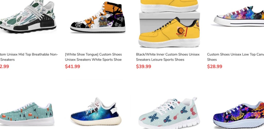 ThisNew shoes & sneakers print-on-demand suppliers for Shopify