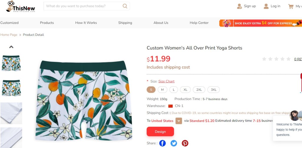 ThisNew underwear & panty print-on-demand company