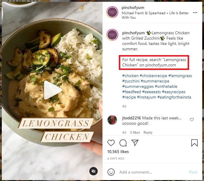 Using Instagram Reels to drive traffic to other platforms to make money