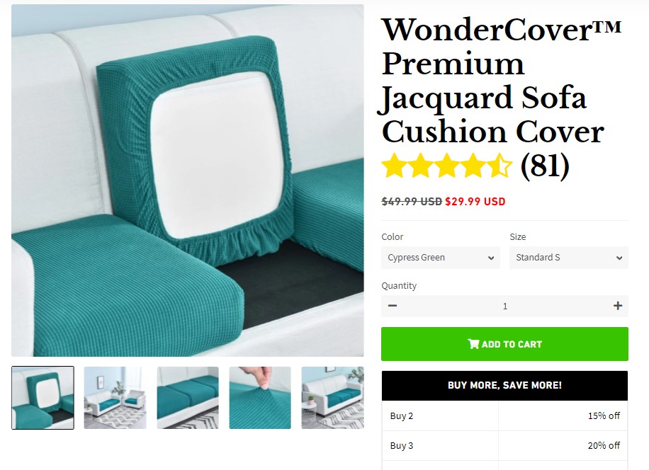 WonderCover dropshipping product